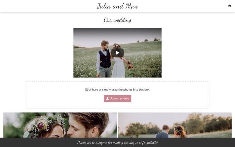 bridal website