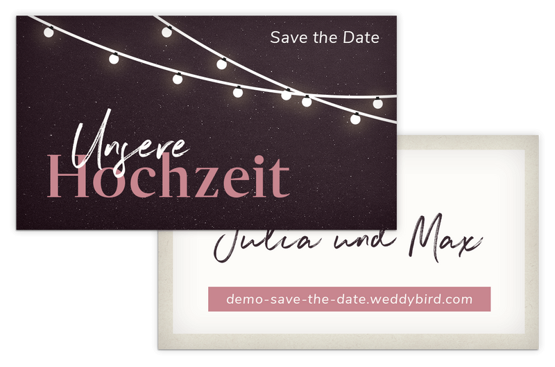 Save The Date Card