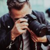 Fotograf mit Kamera